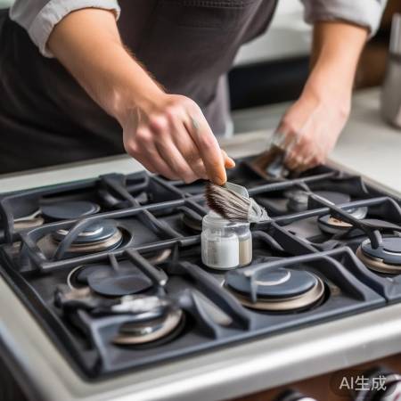 燃气灶缝隙清洁，快干粘合剂。