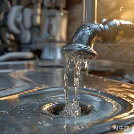 排水管道堵塞，污水溢出