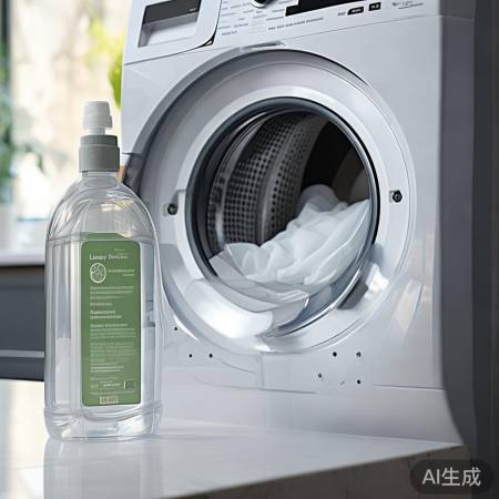 “天然植物清洁，洗衣焕然一新”