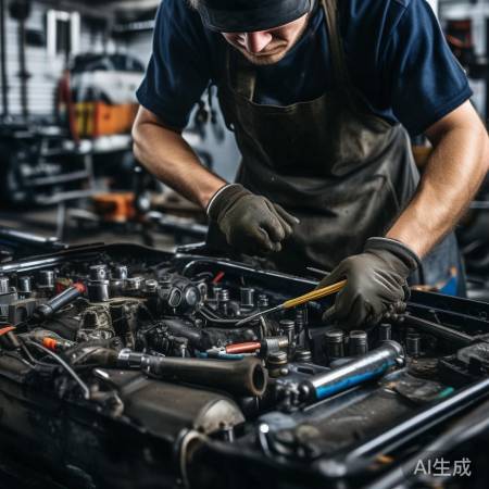 必备工具,小心油污