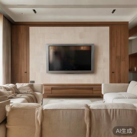 “空调电视墙一体化,家居新体验