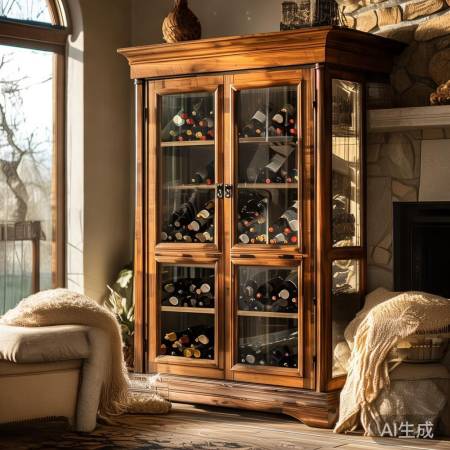 红酒柜恒温实木，自然生活新选择