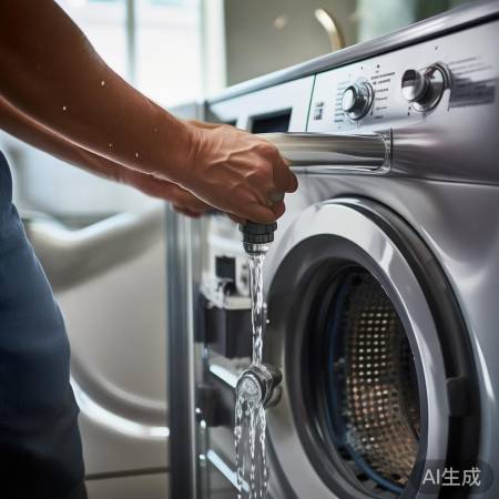 关闭水源,确保安全操作