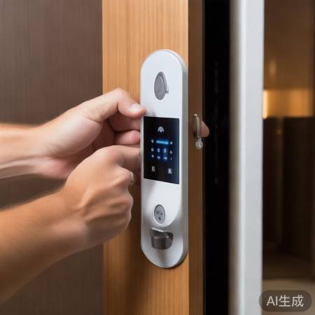 指纹锁安装简单易行