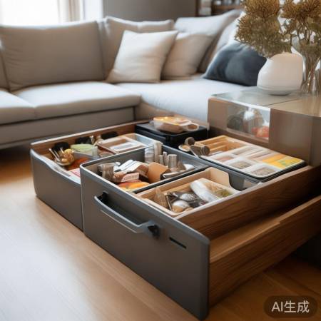 餐边柜收纳，沙发添舒适