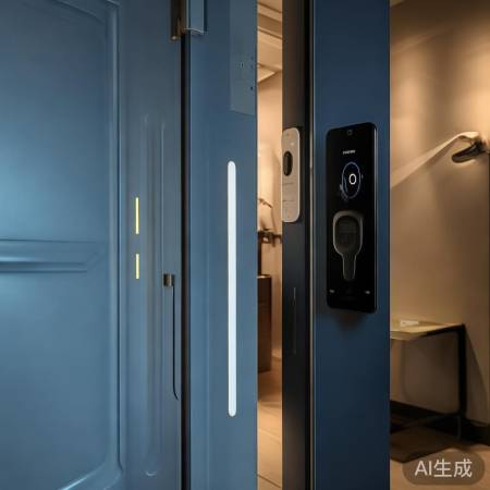 指纹锁VS100,多解锁方式,