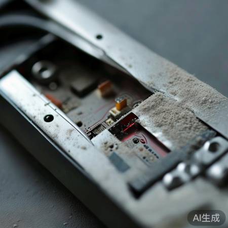 清洁锁体电路板