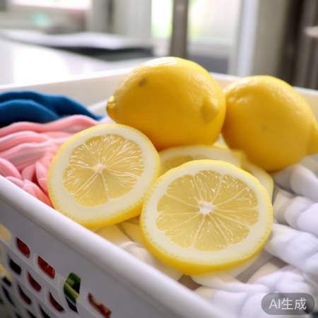 柠檬片除异味,衣物香清新