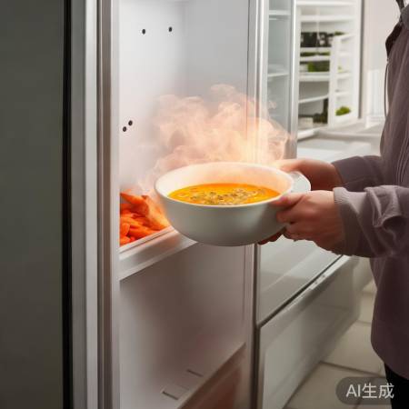 热食慎入冰箱，易升温