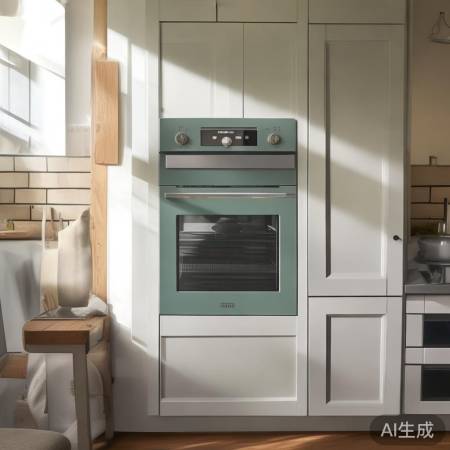 简约时尚集成灶，小巧清新厨房