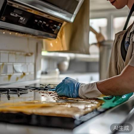 “油烟机定期清洗”