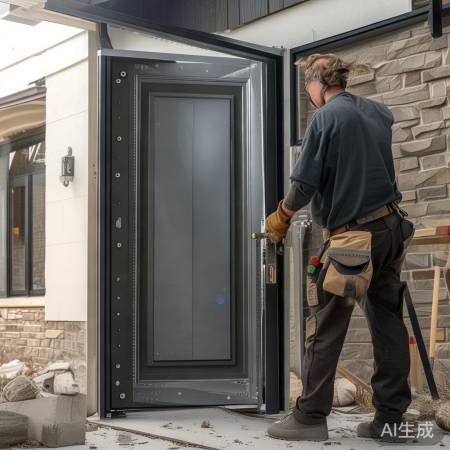 美心防盗门客服在线沟通阐释☜防盗门安装与维护技术要点解析