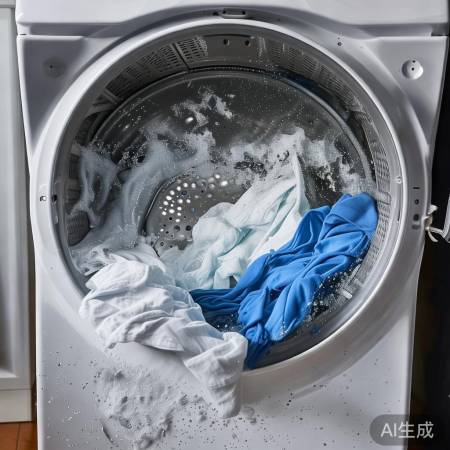 波轮洗衣机，全面清洁无皱。