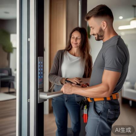 LOOCK电子锁客服全天候热线解释：新乡电子锁维修电话，快速上门服务